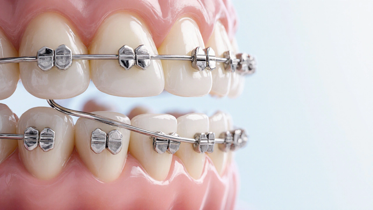 Co je patrový oblouk a jak funguje u fixních rovnátek?