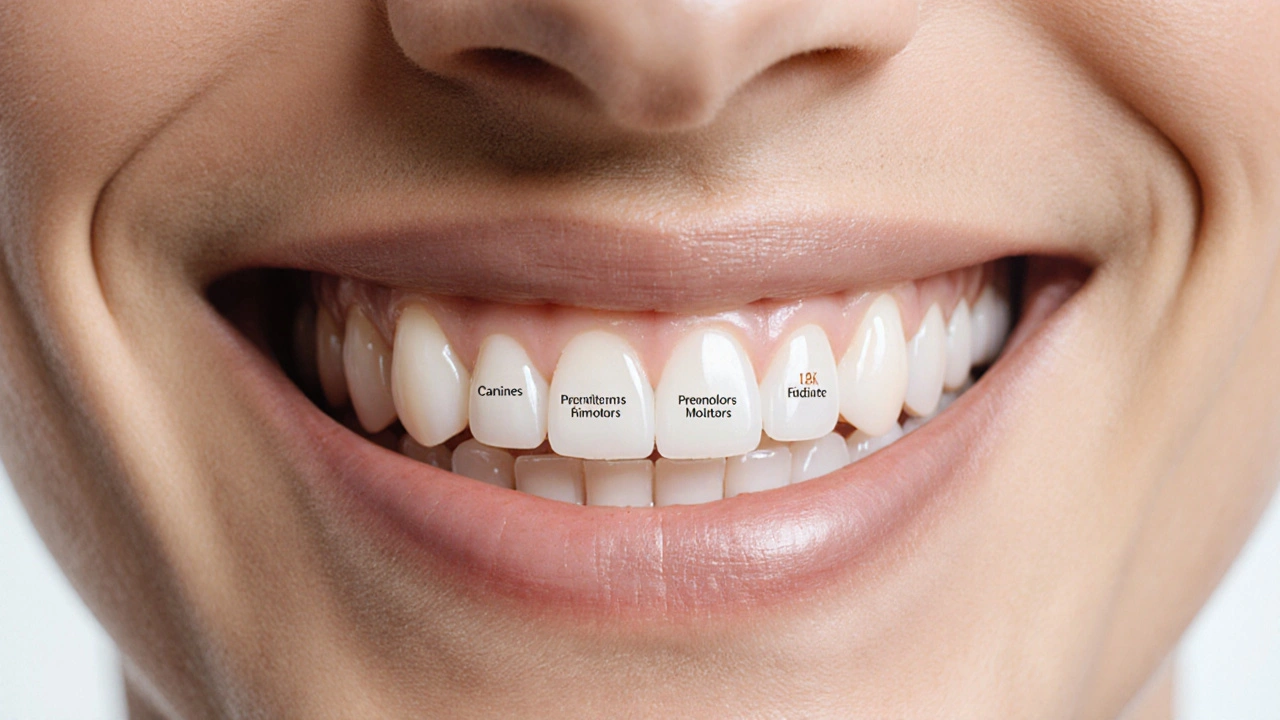 Názvy jednotlivých zubů a jejich důležitost pro naše zdraví