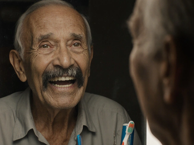 Jak černý zubní kámen ovlivňuje zdraví zubů u starších lidí