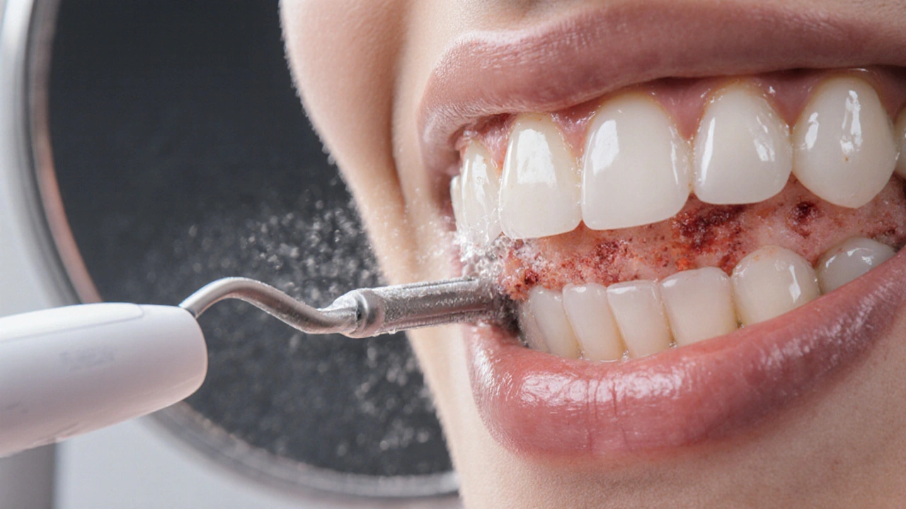 Zubní kámen pod dásní: jak ho odstranit a zachovat si zdravý úsměv