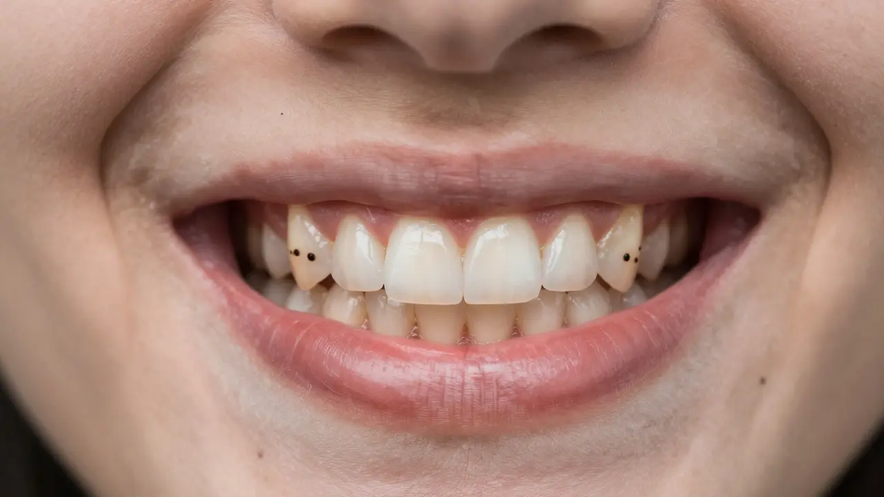 Jak se zbavit černých teček na zubech - příčiny a efektivní řešení