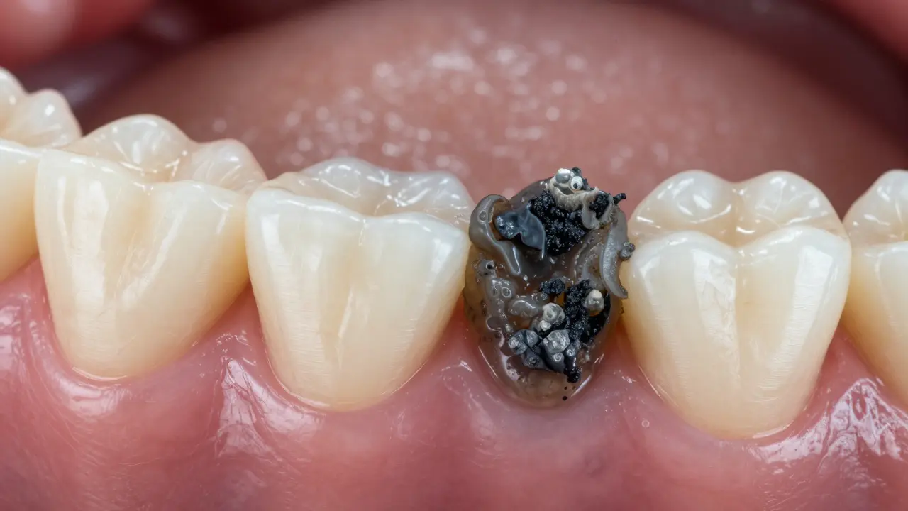 Jak efektivně odstranit černý zubní kámen: Metody a prevence