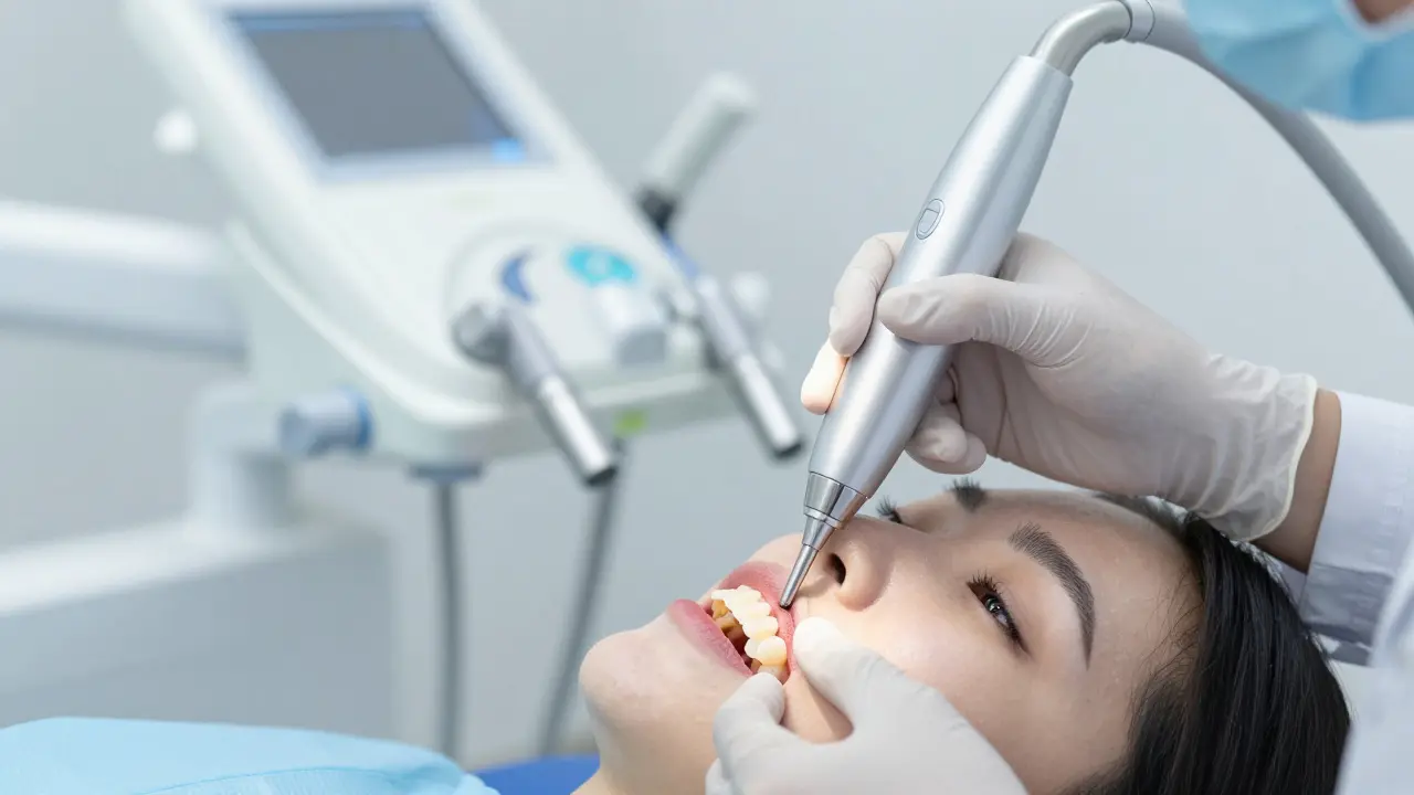 Moderní minimálně invazivní stomatologický zákrok pomocí lasera pro zachování zubu