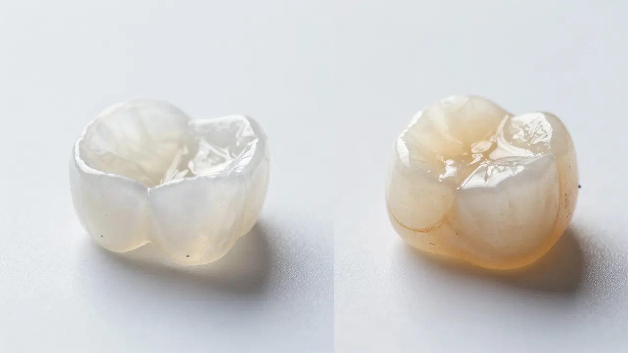 Srovnání keramické a kompozitní materiálu pro zubní fazety