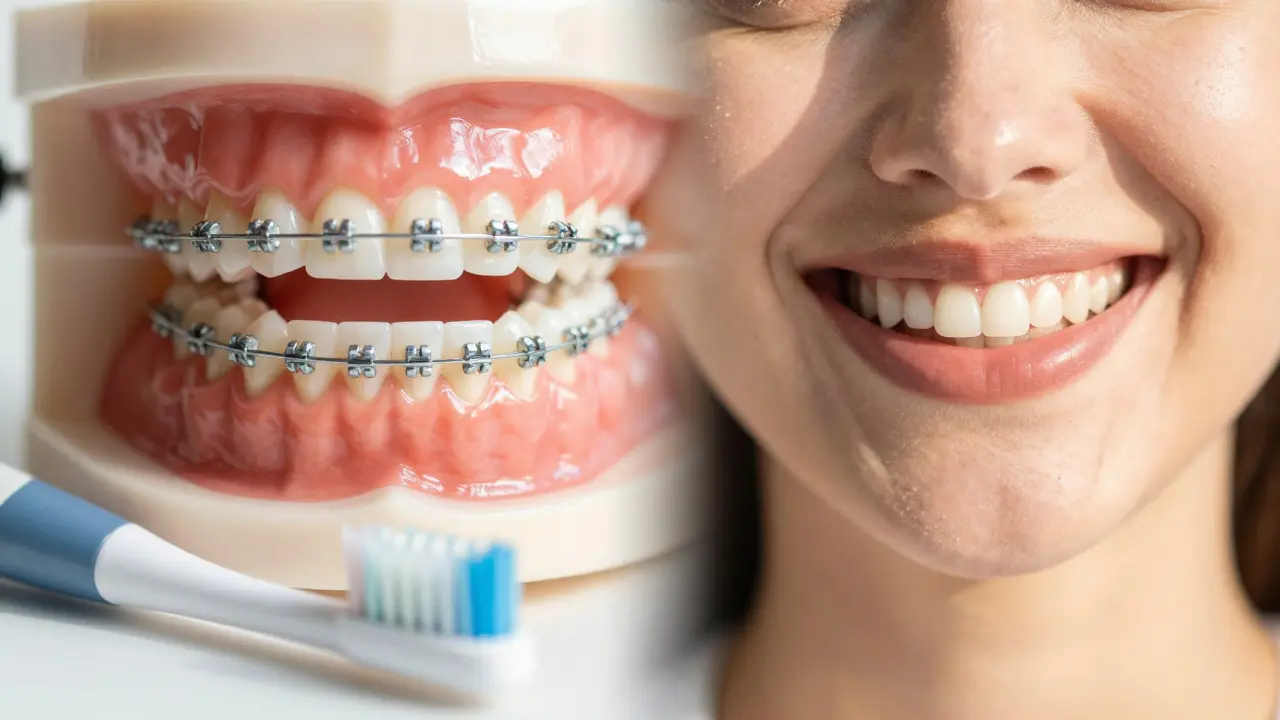 Přechod od rovnátek k sebevědomému úsměvu s důrazem na hygienu