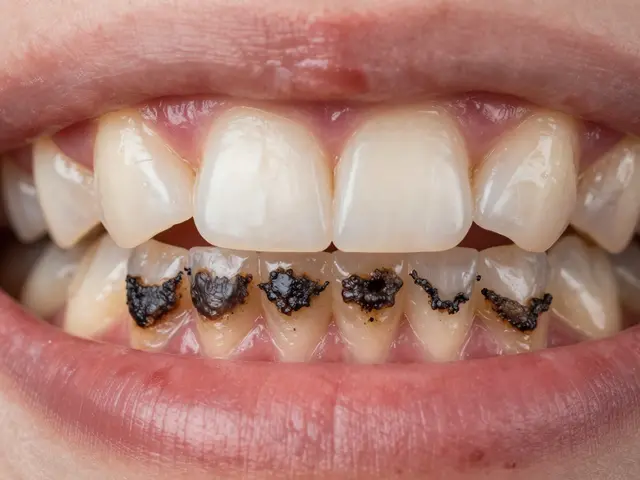 Jak černý zubní kámen ovlivňuje ústní hygienu a zdraví
